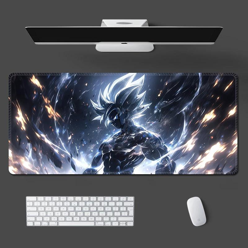 Мужской коврик для мыши кожаный аниме Dragon Ball водонепроницаемый противоскользящий коврик для мыши Сон Гоку настольный коврик настраиваемый с фиксацией коврик для ноутбука коврик для клавиатуры студенческий коврик для письма