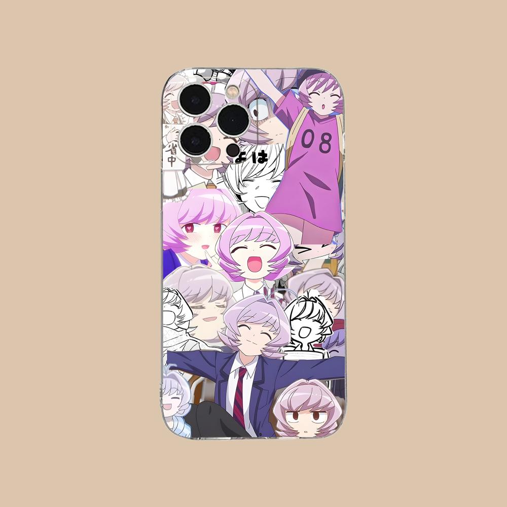 Аниме Наджими Осана Чехол для мобильного телефона для iPhone 17 16 15 14 13 12 11 X XR XS Air Pro Max Plus Mini Прозрачный Цветной Чехол Красивый