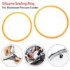 1Pcs Replacement Silicone Rubber Gasket 18/20/22/24/26/28/30cm O Ring  For Aluminum Pressure Cooker