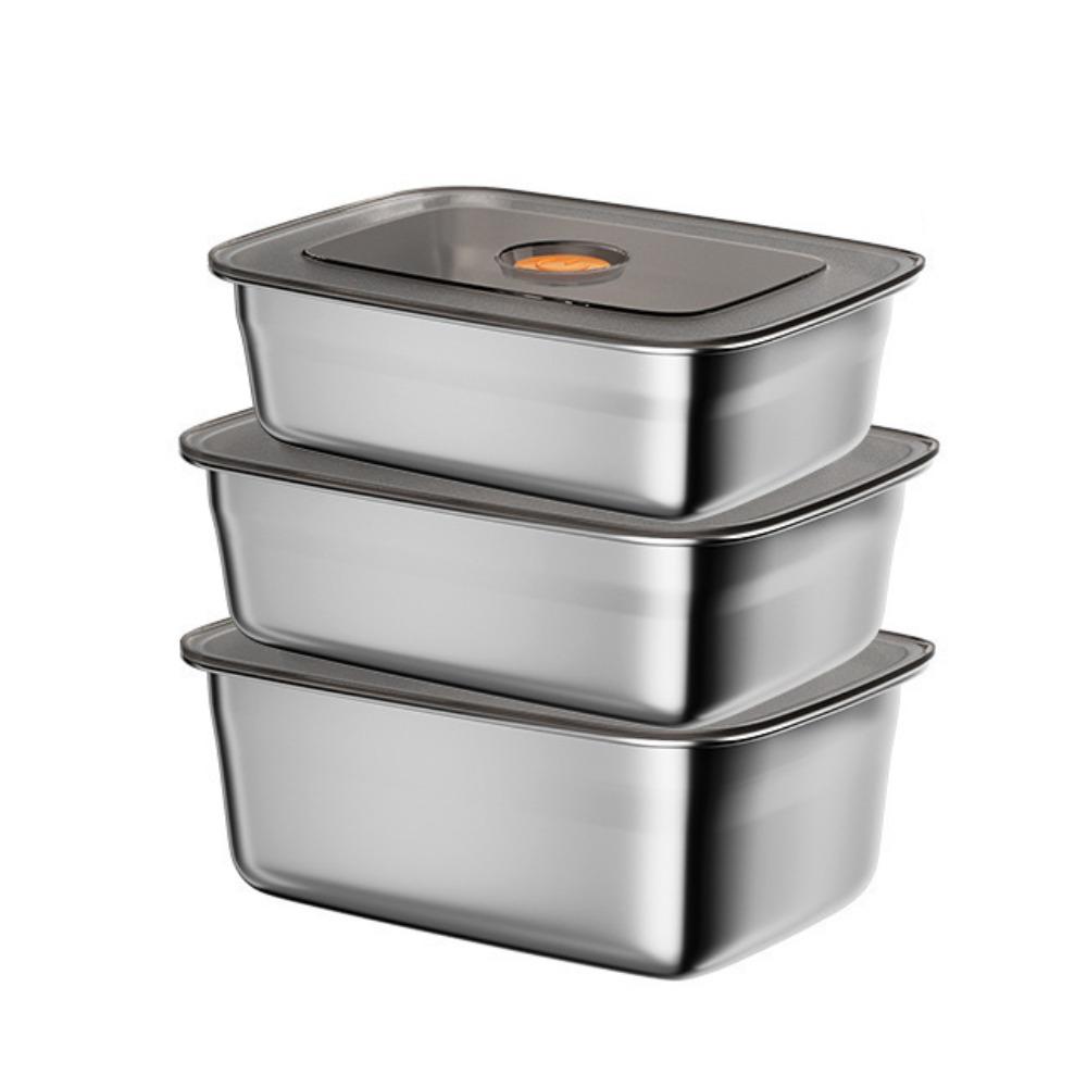 Leak-proof Fresh-keeping Box 316 Stainless Steel Food Container Food Storage Box  Camping