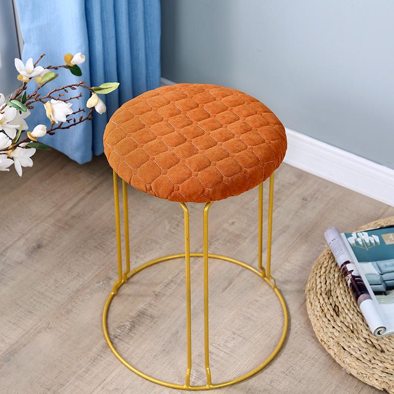 Новый утолщенный круглый чехол на подушку для табурета на все сезоны