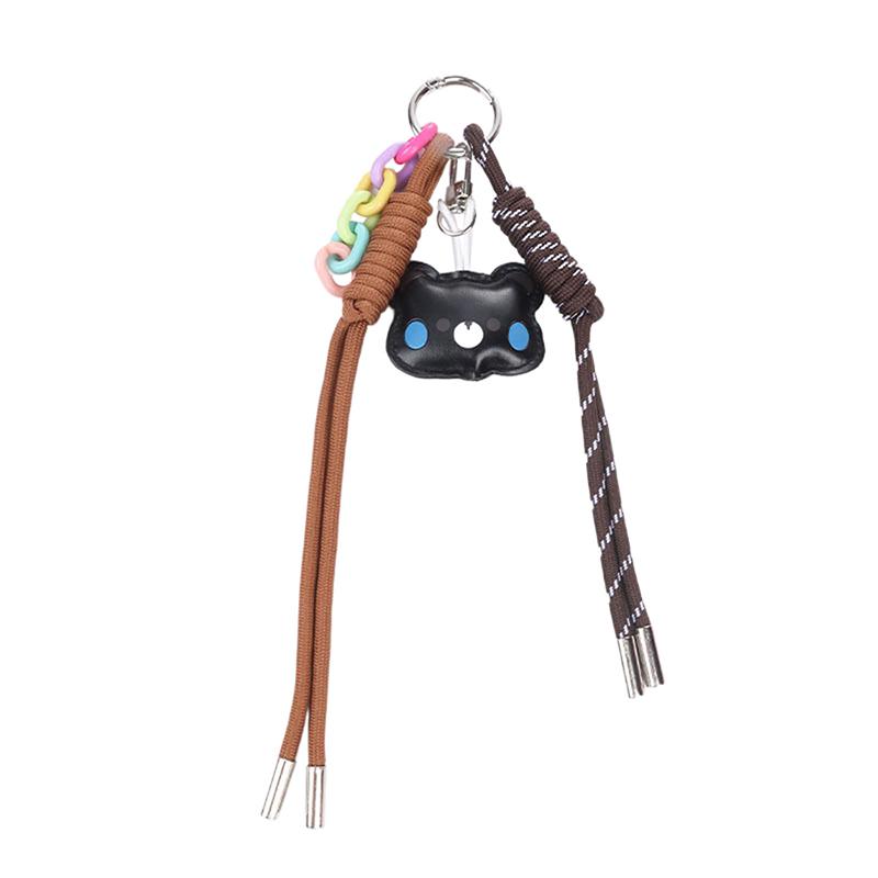 Брелоки ручной работы Сделай сам Подвески для сумок Улыбающиеся лица Плетеные веревки Милые аксессуары Плетеные веревки Украшения