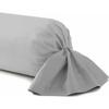 Bolster Cover - LIGHT GREY - 45x185 Cm - 100% Cotton - Durable - Machine Washable