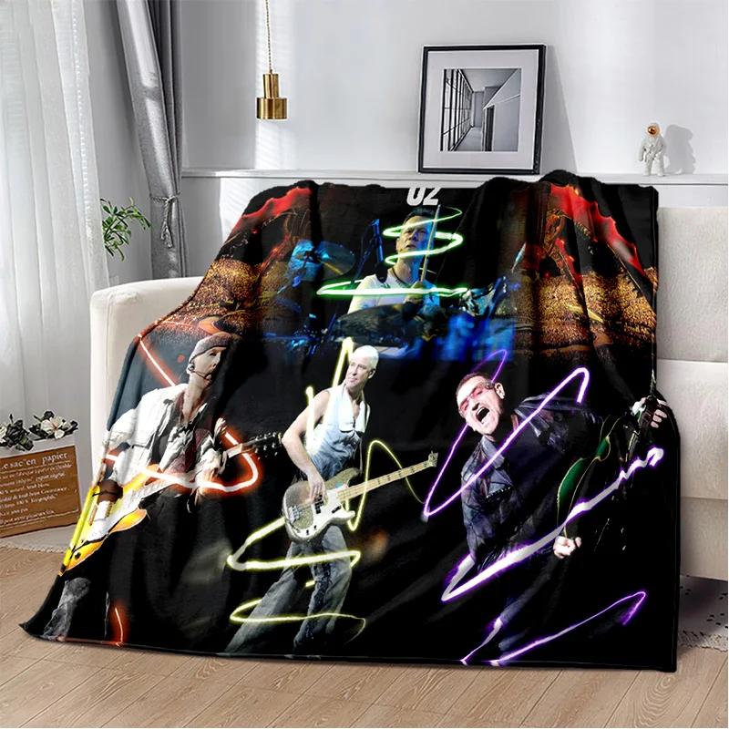 U2 Rock Bang Bono одеяло с 3D принтом, мягкое одеяло для дома, спальни, кровати, дивана, пикника, путешествий, офиса, отдыха, одеяло, детское одеяло