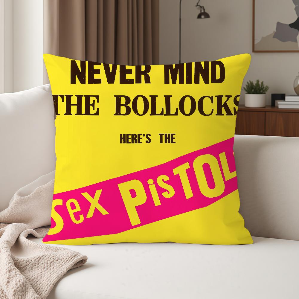 Band Sex P-Pistols-S Pillow Case Suitable For Bedrooms Living Rooms Cars Home Decoration