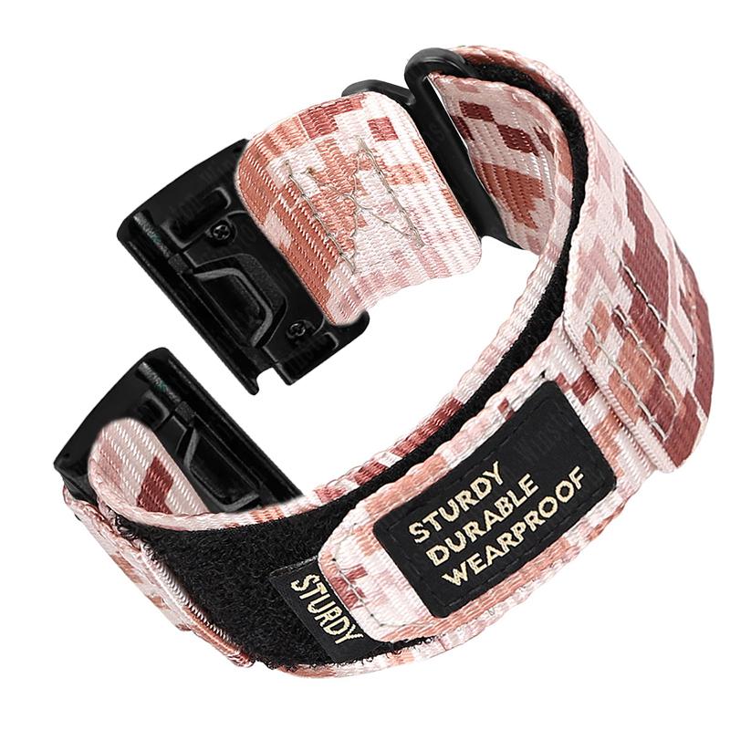 Quick Nylon Band for Garmin Watch Instinct 2X Tactics Strap Fenix 6X Pro 5X Plus 7X 26mm 22mm Replacement Sport Release Bracelet