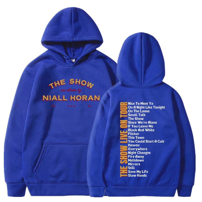 Нилл Хоран The Show Live On Tour Эстетичный Оверсайз Худи Мужчины Женщины Хип-Хоп Винтаж Концертный Худи Подарок для Фанатов