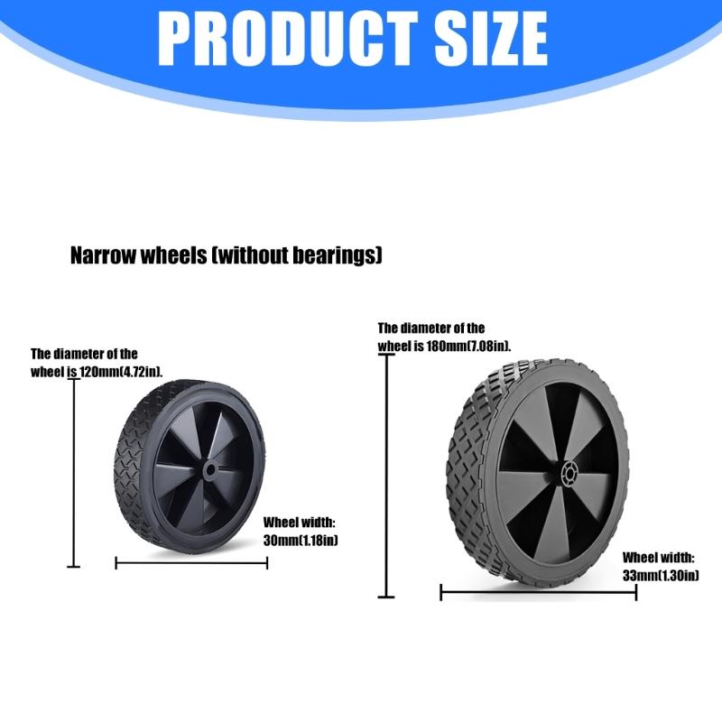 2 шт. Запасные колеса, подходящие для складных тележек для кемпинга, установка без инструментов, долговечность, резиновые шины, легкая сборка