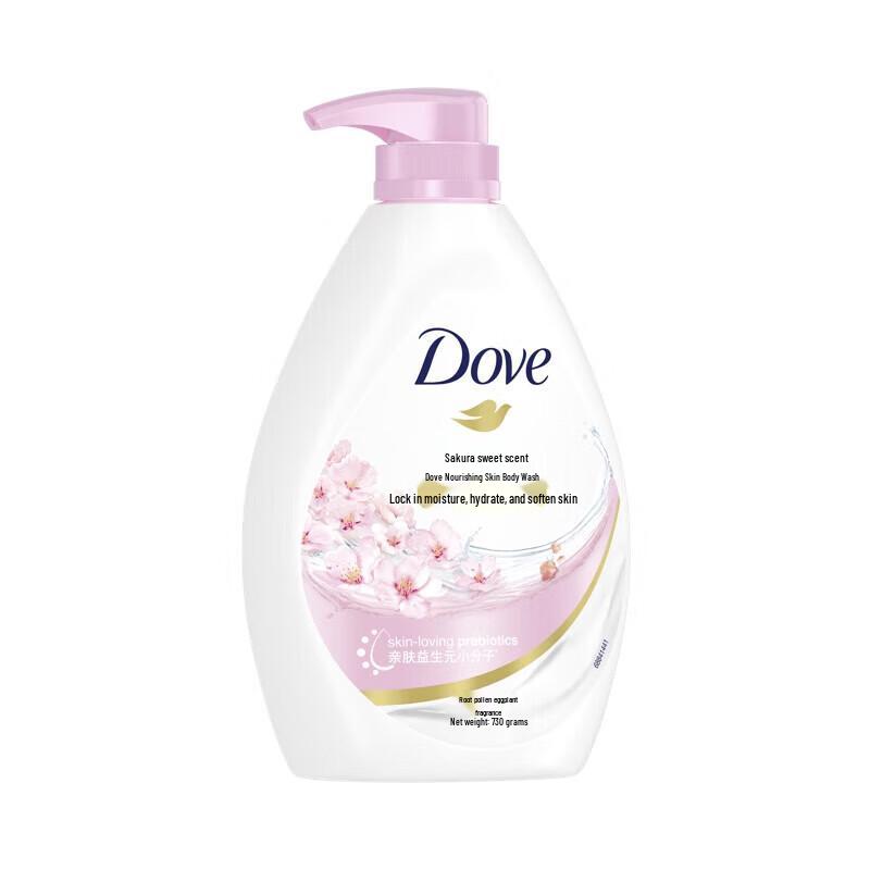 DOVE Питательное молочко для душа «Цветущая сакура»