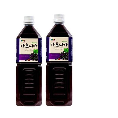 Концентрат Аронии Haedam Eunberry Pure, 1 л, 2 шт.