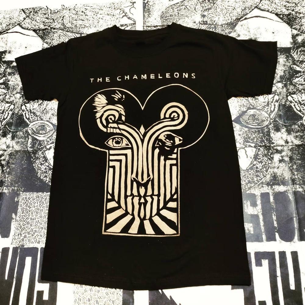 Футболка унисекс с коротким рукавом The Chameleons Band, все размеры S-5XL, SS1047