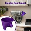 Flour Funnel Attachment for KitchenAid Stand Mixer 5qt Bowl Easy Pour Stand Mixer Funnel for Dry Liquid Ingredients Mess-Free Baking Tools
