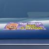 Cute Hamster Cat New Driver Sticker Reusable Magnetic Decal Funny Helpful Animal Design For Driving Practice Safety Training