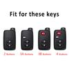 2/3/4 кнопки ТПУ чехол для ключа автомобиля для Toyota Aqua RAV4 Land Cruiser Camry Prado Corolla Prius чехол бесключевой пульт 2013 2014