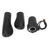 192X Electric Bicycle Half Twist Throttle Prevent Slip Rubber Universal Electric Bike Half Twist Throttle Handle Grip