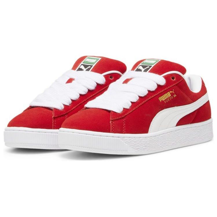 Puma Кроссовки Suede XL For All Time Red Unisex Белые 395205-03