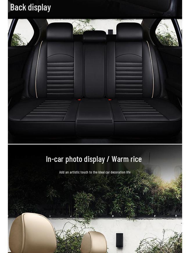 Универсальные всесезонные чехлы на сиденья автомобиля для Geely Vision X1/X3/X6/S1 и New Vision Pro