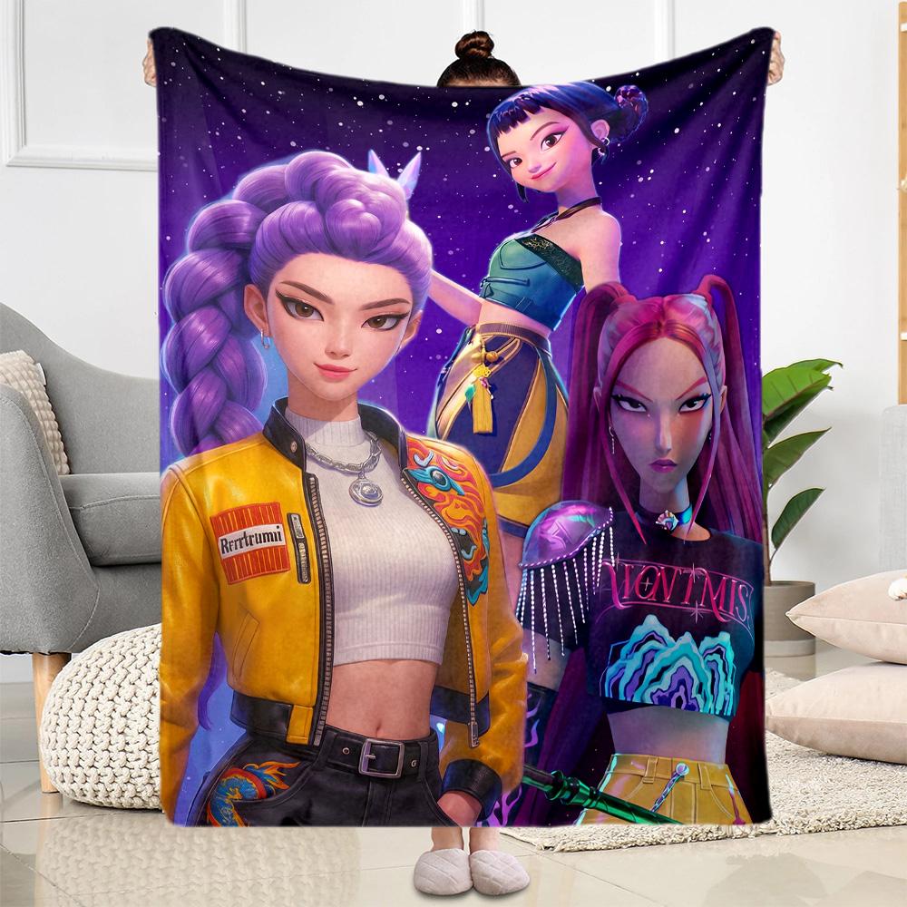 Galactic Glamour Squad Blanket Soft Warm Cozy Perfect for Sofa Couch Livingroom for All Occasions Modern Best Holiday Gift for Friends Family