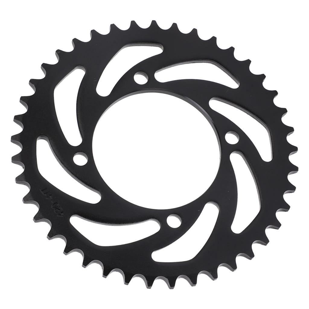 420 41T мотоциклетные цепные звездочки стальная задняя задняя звездочка для самостоятельного ремонта картинга ATV