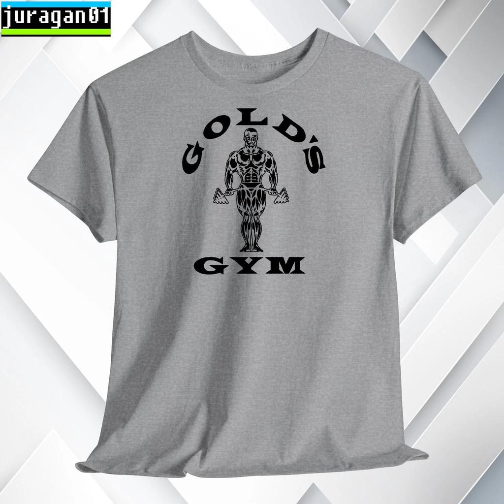 Футболка с логотипом Gold's Fitness Gym Черный/Серый/Синий/Красный/Белый S-5XL Сделано в США