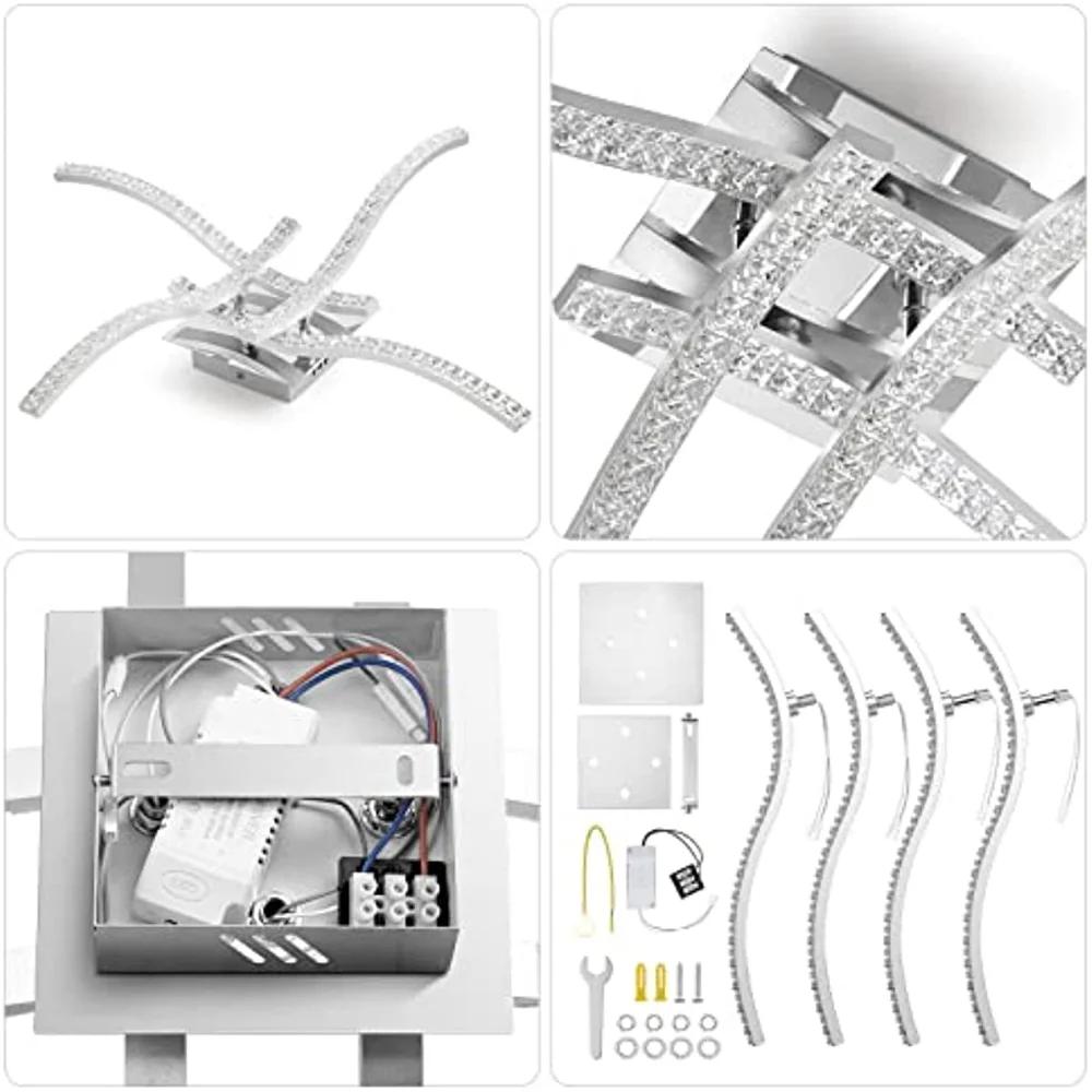 18 Вт 24 Вт светодиодные потолочные светильники AC85-265V потолочный светильник современный дизайн потолочные люстры для столовой гостиной декор