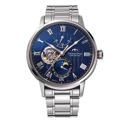 [Orient Star] ORIENT STAR Автоматические механические часы с фазами Луны, механические, сделано в Японии