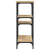 Console Table Sonoma Oak 80 x 29 x 75 cm Particleboard
