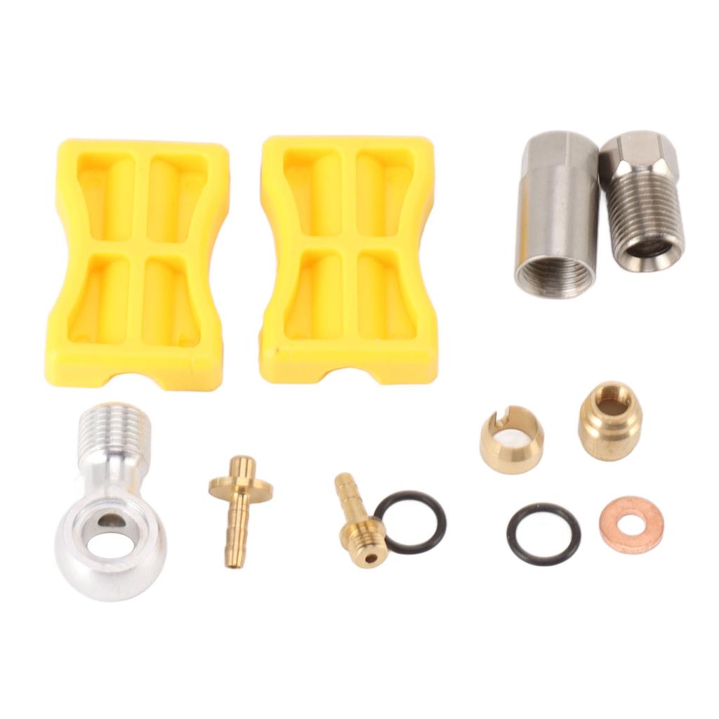 Bike Brake Hose Connector Reusable Olive Connecting Insert Hydraulic Connector Set for Mountain Bicycle