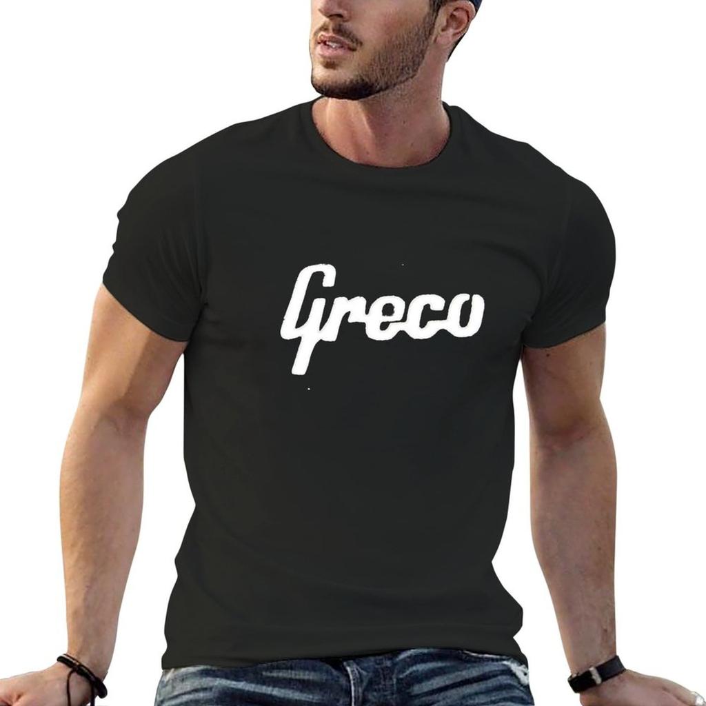 Greco Guitar T-Shirt summer top anime stuff t shirt for men