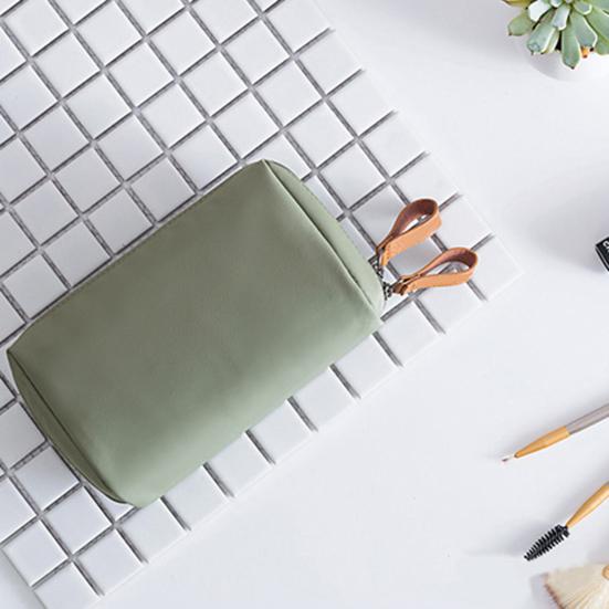 Портативная сумка для хранения, органайзер для косметики, застежка-молния, большая вместимость, водонепроницаемая дорожная косметичка для женщин