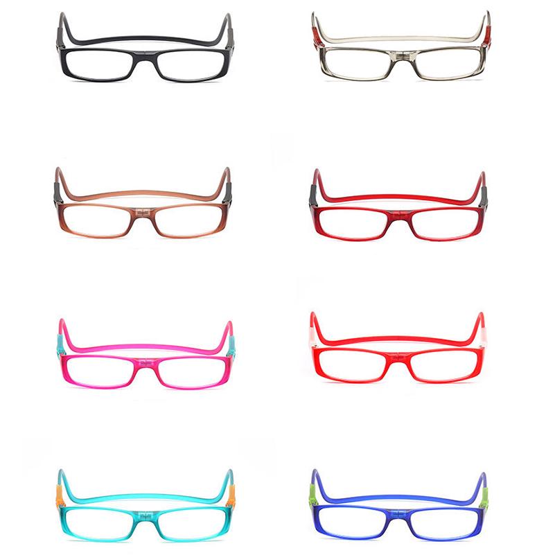 1pc Hanging Neck Anti-lost Adjustable Unisex For Parents Seniors Magnet Portable Presbyopic Glasses Reading Glasses Jewelry Accessory