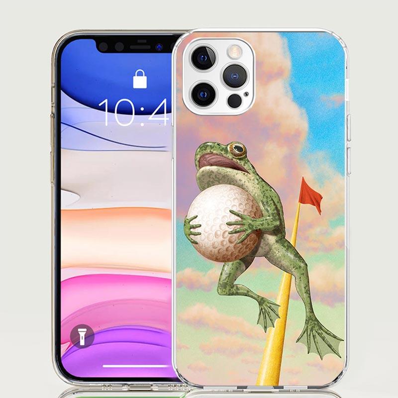 Modern Golf Sports Phone Case for Apple iPhone 17 Air 16 15 Plus 14 + 13 Mini 12 11 Pro Max 7 8 SE 16Max Soft Shell Cover Coque