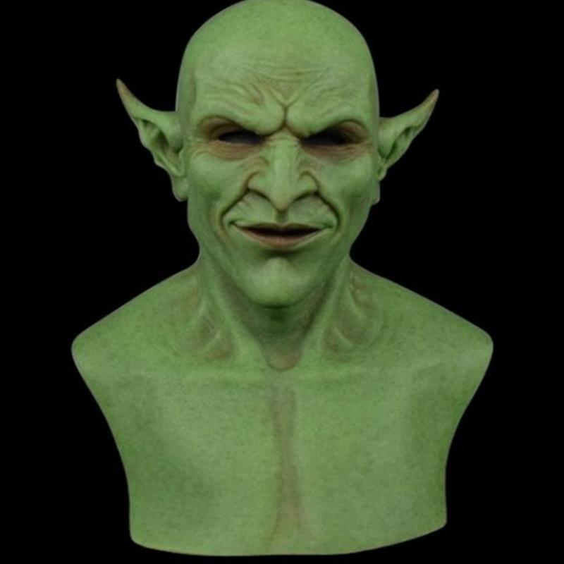 Halloween game, Dark Bible, Fallen Angel, King of Lies, yellow little devil mask, headgear