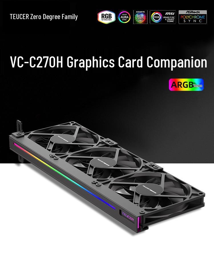 Вентилятор охлаждения видеокарты Zero Degree VC-C270 для слотов PCI