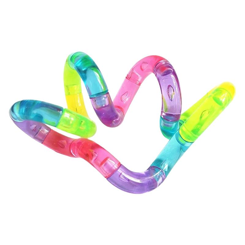 Deformable Rope Knot Stress Relieving Toy Deformation Rope Educational Tangle Fidget Toy Gift for Kid Juguetes Antiestrés