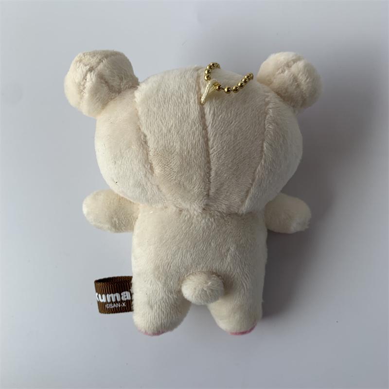 Rilakkuma Korilakkuma Bear Plush Keychain Keyring Ball Chain Kawaii Cute Bag Keychains Mascot Keyholder Girls Toys