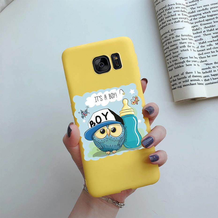 For Samsung Galaxy S6 S7 edge Case Cute Love Heart Flower Silicone TPU soft cases cover For Samsung S6 S7 S 6 7 edge phone Case