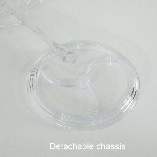 Jewelry Stand Organizer Tree Shape Design Tangle-Free Detachable Stable Base Earring Hanger Necklace Holder