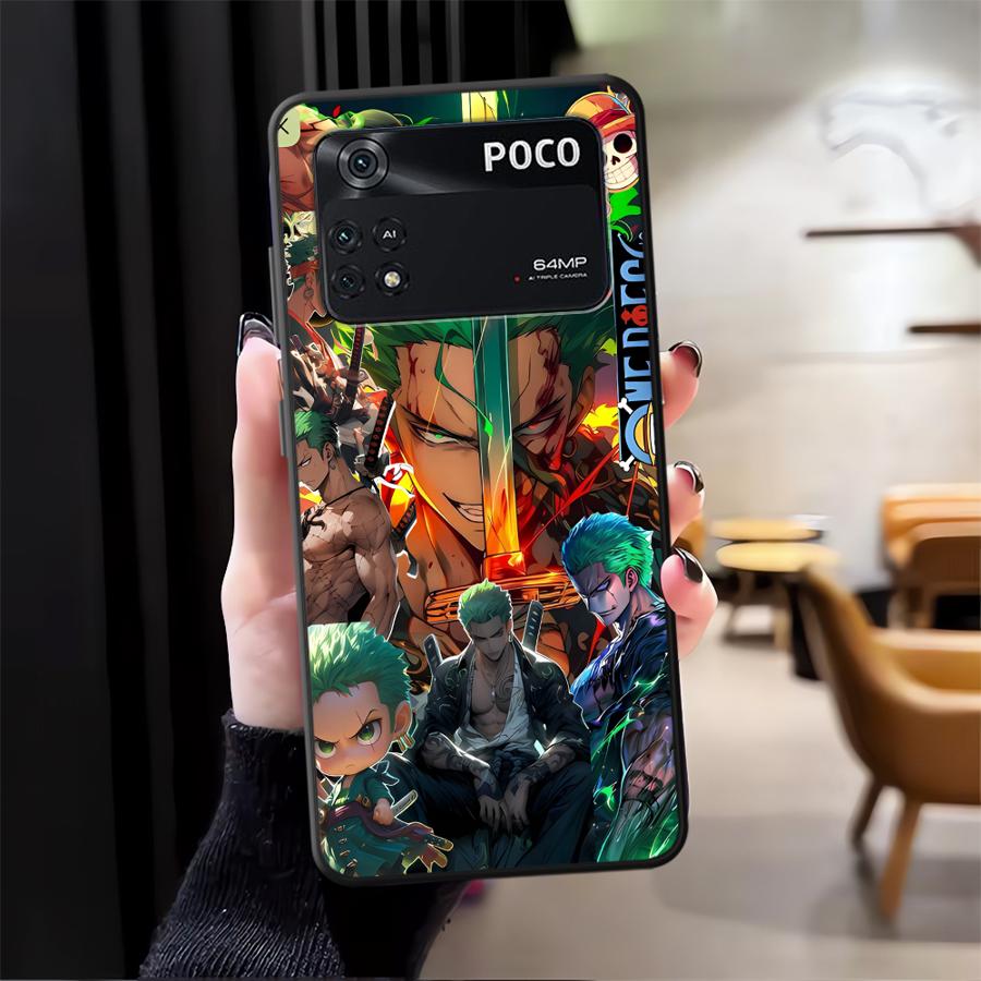 Чехол для телефона Xiaomi Poco X3 X4 X5 C50 F3 F4 F5 M5 C51 M3 M4 Pro C65 с аниме Луффи и Зоро Funda