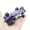 12Pcs Kids Racing Car Toy Pull Back Formula 1 Race Car Model Metal Body Rubber Wheels Die-cast Vehicle Decoration Toddlers Boys Birthday Gift