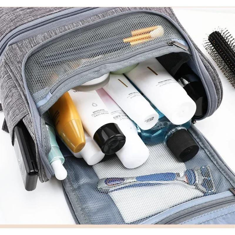 Новые мужские необходимые подвесные косметички Оксфордский дорожный органайзер косметички женские необходимые косметички сумка для мытья туалетных принадлежностей