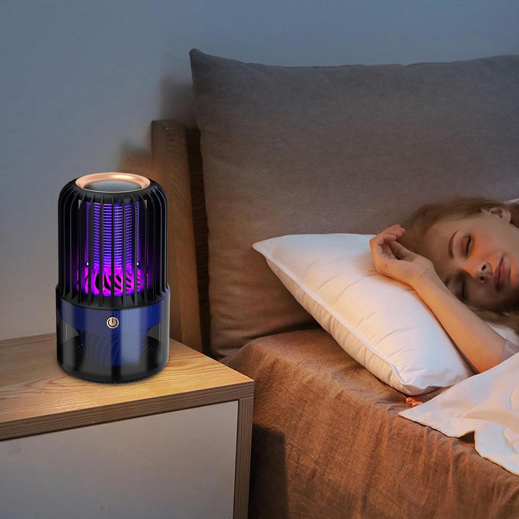 Портативная светодиодная 360 ° USB уличная москитная лампа с электрическим замком, для домашнего использования в помещении и на открытом воздухе