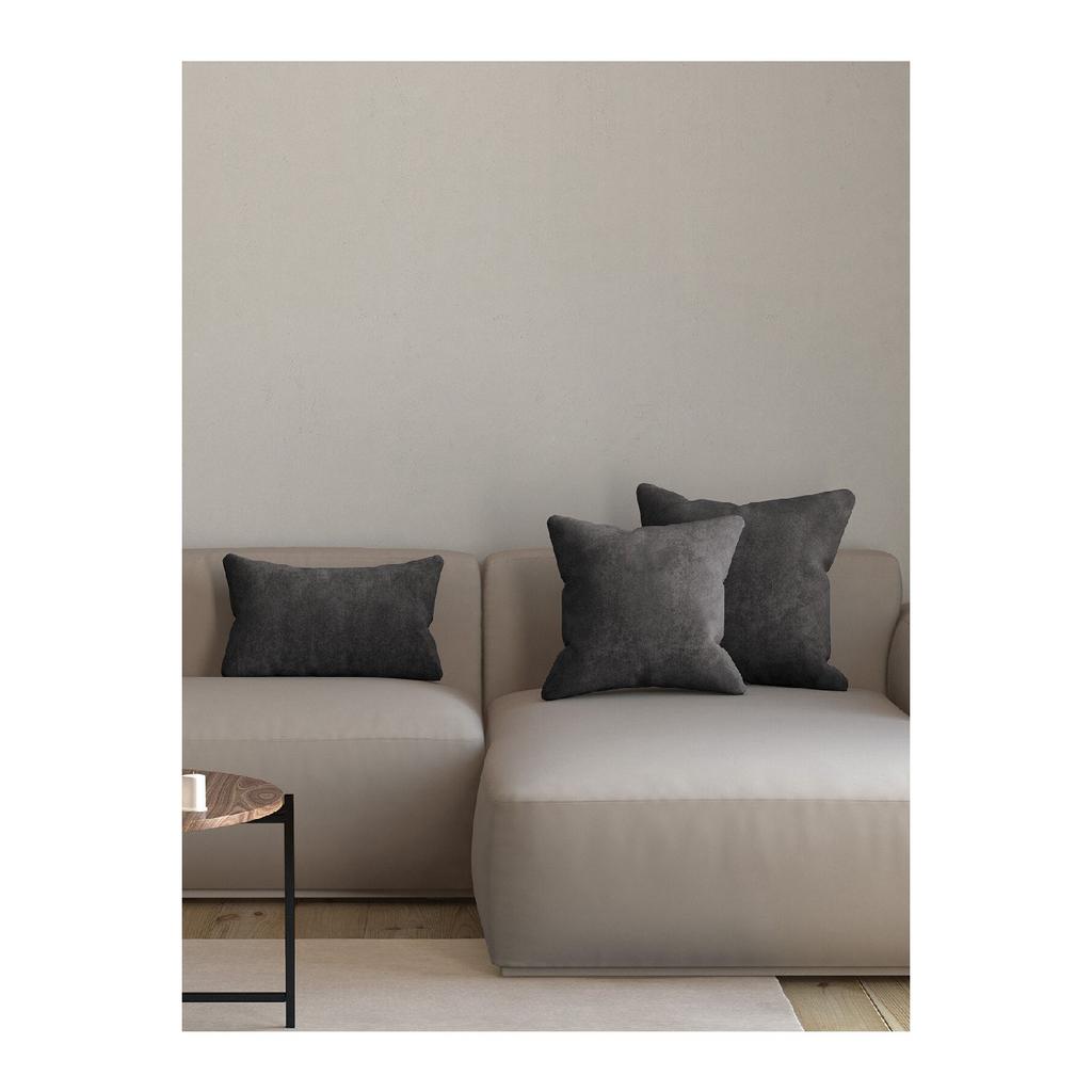 Бархатная текстурированная подушка кирпичного цвета, наволочка, подходящая для пунша серии Freedom