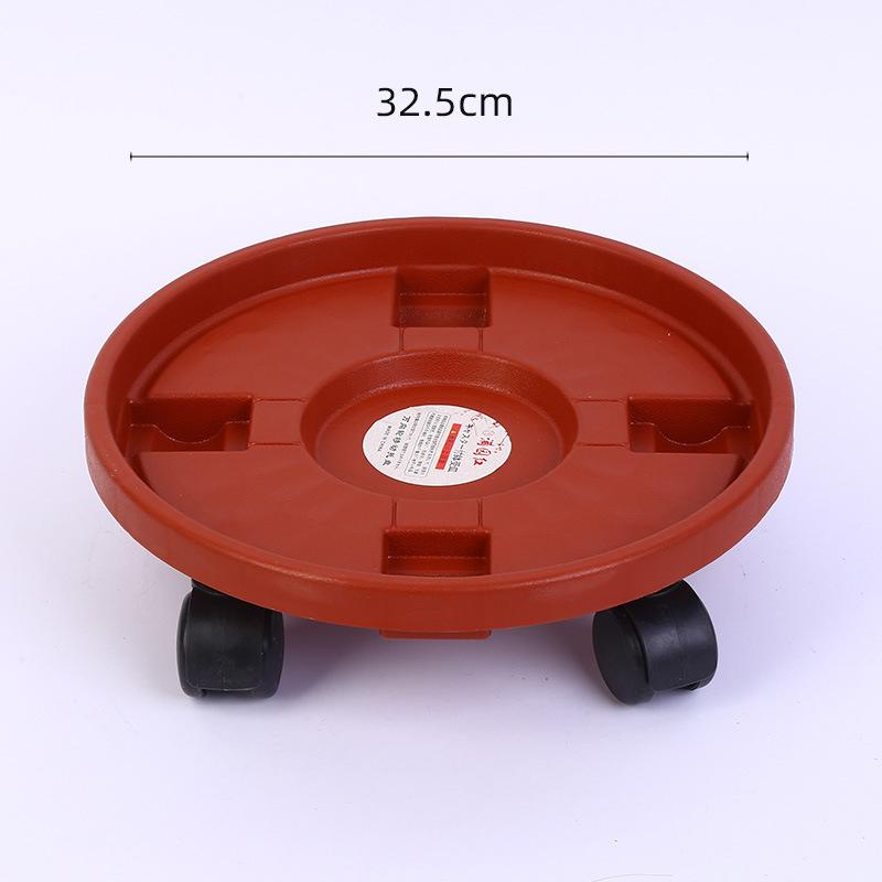 Съемная подставка для цветочного горшка с универсальным колесом, тяжелая стойка для цветочного горшка на колесах для внутреннего и наружного использования на балконе