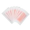10Pcs Hair Removal Leg Body Face Wax Papers Depilatory Wax Strips(Pink)
