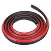 4m Black P-Type Car Truck Door Rubber Seal Strip Weatherstrip Sealing Waterproof
