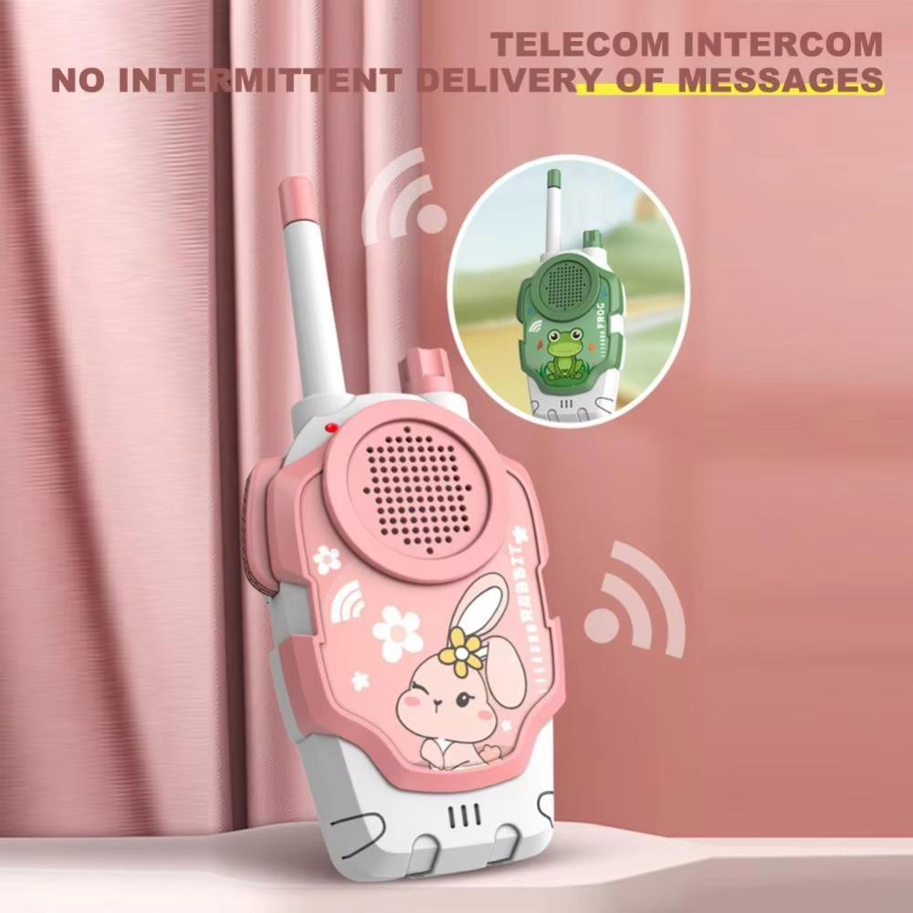 2Pcs Parent-child Interaction Kids Walkie Talkie Toys Long-distance Radio Phone  Boy/Girl