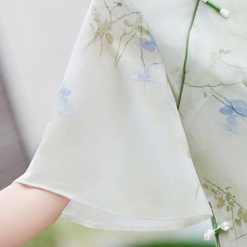 Элегантное платье ципао в китайском стиле