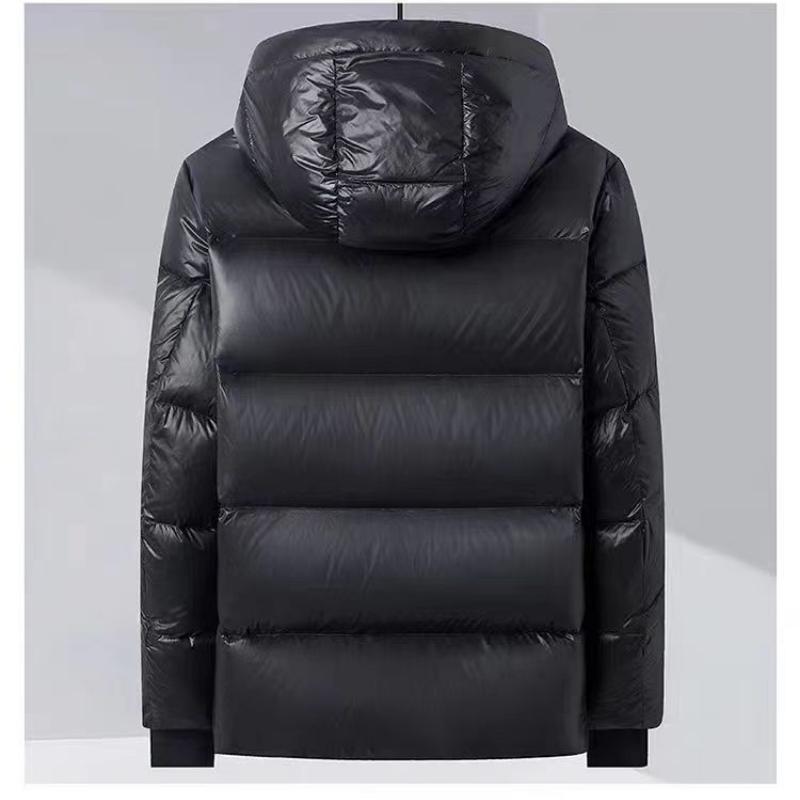 Осенние и зимние черные золотые пуховики для мужчин и женщин, модные свободные утолщенные куртки и куртки
