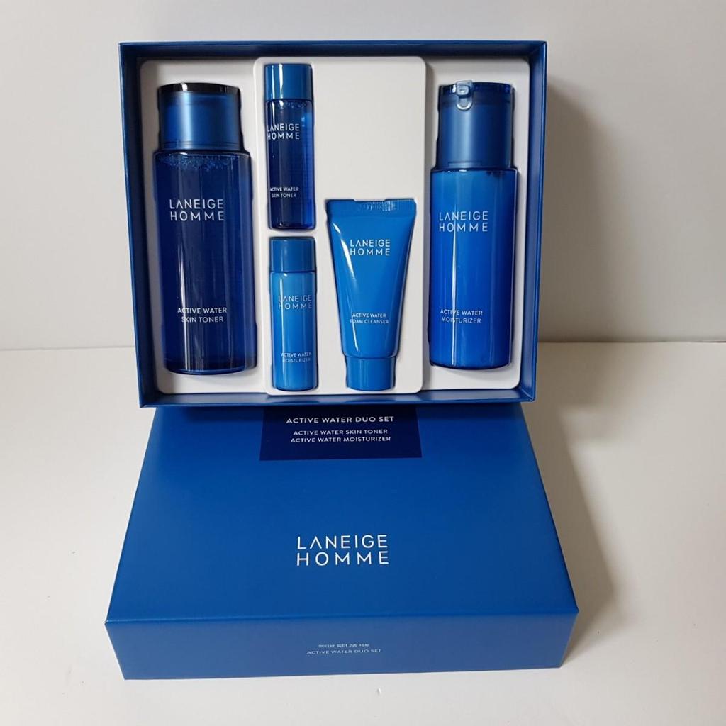 LANEIGE Homme Active Water Duo Men Set AUTHENTIC STORE